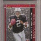 JaMARCUS RUSSELL 2007 OAKLAND RAIDERS Topps Finest RC Graded 10 football CARD