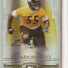 Lamarr Woodley /200 NFL Steeler Raider Donruss gold Auto rookie football card