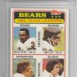 WALTER PAYTON graded PSA 7 football card Chicago Bears NFL 1981 TEAM LEADER
