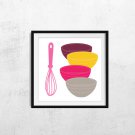 Kitchen Wall Art - Kitchen Wall Decor - Kitchen Cutlery Wall Decor - Kitchen Decor
