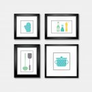 Kitchen Wall Art - Kitchen Wall Decor - Kitchen Cutlery Wall Decor - Kitchen Decor