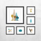 Kitchen Wall Art - Kitchen Wall Decor - Kitchen Cutlery Wall Decor - Kitchen Decor