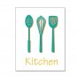 Kitchen Wall Art - Kitchen Wall Decor - Kitchen Cutlery Wall Decor - Kitchen Decor