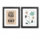 Kitchen Wall Art - Kitchen Wall Decor - Kitchen Cutlery Wall Decor - Kitchen Decor