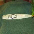 Scrimshaw Decor Blade w/Bear Print Design (SS015)