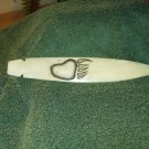 Scrimshaw Decor Blade w/Animal Print Design (SS017)