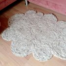 Eco-friendly unique wool rug
