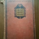 Great Short Stories Volume 1 Detective Stories William Patten Book 1906 Used