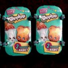NEW Shopkins SEASON 3 Blind Basket 2-Packs ~ Lot of FOUR BASKETS/8 SHOPKINS