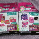 MiWorld Mi World SKECHERS Collector Packs~Lot of 2~NIP~Refills for Shops