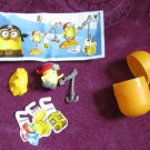 Limited Edition MINIONS Despicable Me Kinder Mini Figure Toy: PIRATE MINION