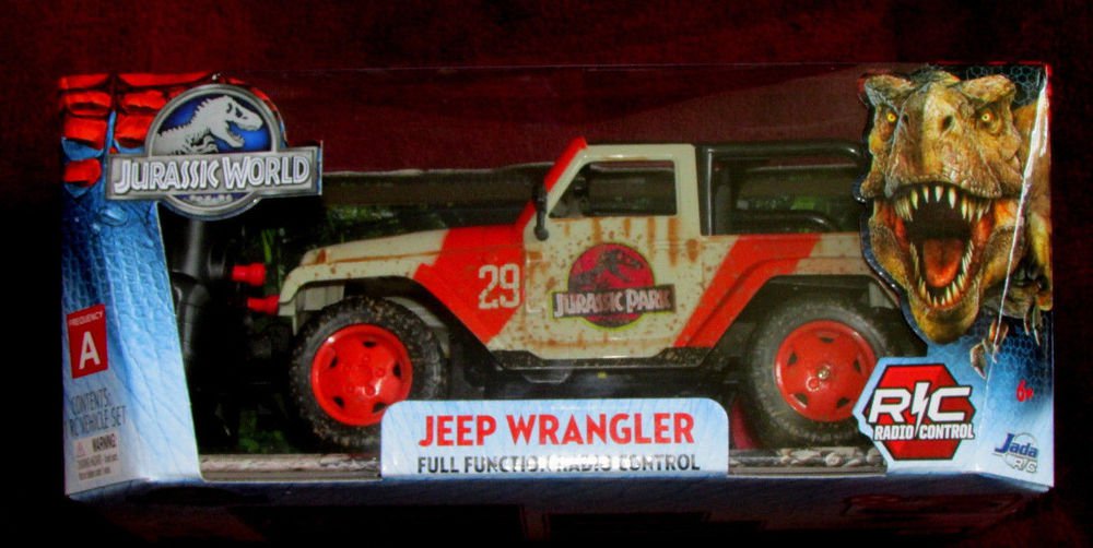 New In Hand Jurassic World Jeep Wrangler Remote Control Vehicle Jurassic Park Rc 6297