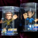 NEW IN PACKAGE~STAR TREK  FUNKO FORCE FIGURE LOT-MR. SPOCK, CAPTAIN KIRK-QUOGS