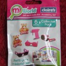 MiWorld Mi World Claire's Collector Pack~Ear Piercer, Bears, More~MiWorld Refill
