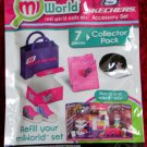MiWorld Mi World Skechers Collector Pack~Hi Tops, Hat, Shoebox~MiWorld Refill