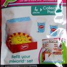 MiWorld Mi World Mrs. Fields Collector Pack~Cookie Cake, Cups~MiWorld Refill