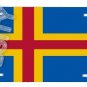 ALAND Aaland Islands FINLAND FLAG VANITY AUTO LICENSE PLATE