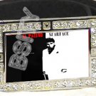 SCARFACE AL PACINO ICED OUT BLING CZ CHARM BELT BUCKLE
