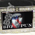 BIG PUN CHRIS RIOS ICED OUT BLING CZ CHARM BELT BUCKLE
