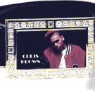 CHRIS BROWN PHOTO #3 GLOW DARK CZ (FREE BELT ) BUCKLE
