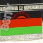 MALAWI Malawian FLAG BLING ICED OUT CZ -FREE BELT- BUCKLE