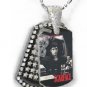  Iced OUT CZ SCARFACE PACINO Dog Tag BLING CHARM PENDANT