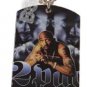 2PAC Tupac RIP PHOTO Dog Tag Charm SILVER #2 FREE CHAIN