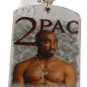 2PAC TUPAC RIP PHOTO PICTURE Dog Tag Dogtag Charm