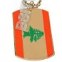 LEBANON LEBANESE FLAG GOLD Dog Tag Dogtag CharM