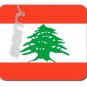 LEBANON Lebanese Republic FLAG Mousepad MOUSE PAD COLOR