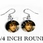 DRAKE BELL PHOTO FISH HOOK CHARM Earrings