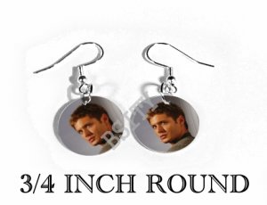 JENSEN ACKLES PHOTO FISH HOOK CHARM Earrings
