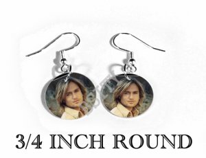 KEITH URBAN PHOTO FISH HOOK CHARM Earrings