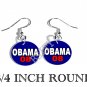 OBAMA PRESIDENT PHOTO FISH HOOK CHARM Earrings #2