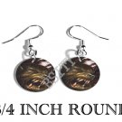 WEREWOLF FANTASY MYTHICAL PHOTO FISH HOOK CHARM Earrings