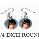 ZAC EFRON PHOTO FISH HOOK CHARM Earrings