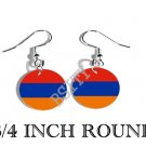ARMENIA ARMENIAN Flag FISH HOOK CHARM Earrings
