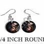 BELLA EDWARD TWILIGHT PHOTO FISH HOOK CHARM Earrings