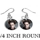 EDWARD TWILIGHT PHOTO FISH HOOK CHARM Earrings
