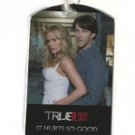 SOOKIE & BILL TRUE BLOOD PHOTO Silver Dog Tag NECKLACE Pendant Jewelry