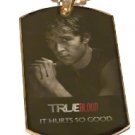 JASON STACKHOUSE  PHOTO TRUE BLOOD GOLD Dog Tag Charm NECKLACE Pendant Jewelry