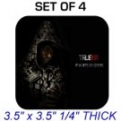 LAFAYETTE REYNOLDS TRUE BLOOD Photo SET 4 DRINK SQUARE COASTERS
