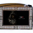 LAFAYETTE PHOTO TRUE BLOOD BLING ICED OUT CZ SILVER BELT BUCKLE