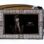 MARYANN FORRESTER PHOTO TRUE BLOOD BLING ICED OUT CZ SILVER BELT BUCKLE