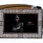 TARA THORNTON PHOTO TRUE BLOOD BLING ICED OUT CZ SILVER BELT BUCKLE