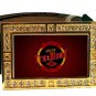 TRUE TRU BLOOD DRINK BLING ICED OUT CZ GOLD BELT BUCKLE