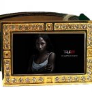 TARA PHOTO TRUE BLOOD BLING ICED OUT CZ GOLD BELT BUCKLE