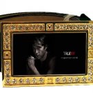 JASON STACKHOUSE PHOTO TRUE BLOOD BLING CZ GOLD BELT BUCKLE