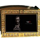 ERIC NORTHMAN PHOTO TRUE BLOOD BLING CZ GOLD BELT BUCKLE