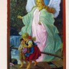 Guardian Angel Wood Plaque Desk Style Children's Size 5" x 3.5" Lovely Guardian Angel Wood Plaque Desk Style Children's Size 5" x 3.5" Lovely